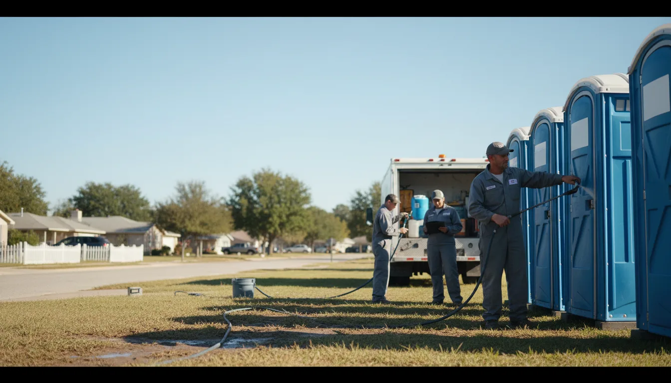 Long-Term Portable Toilet Rental in De Soto, WI near me